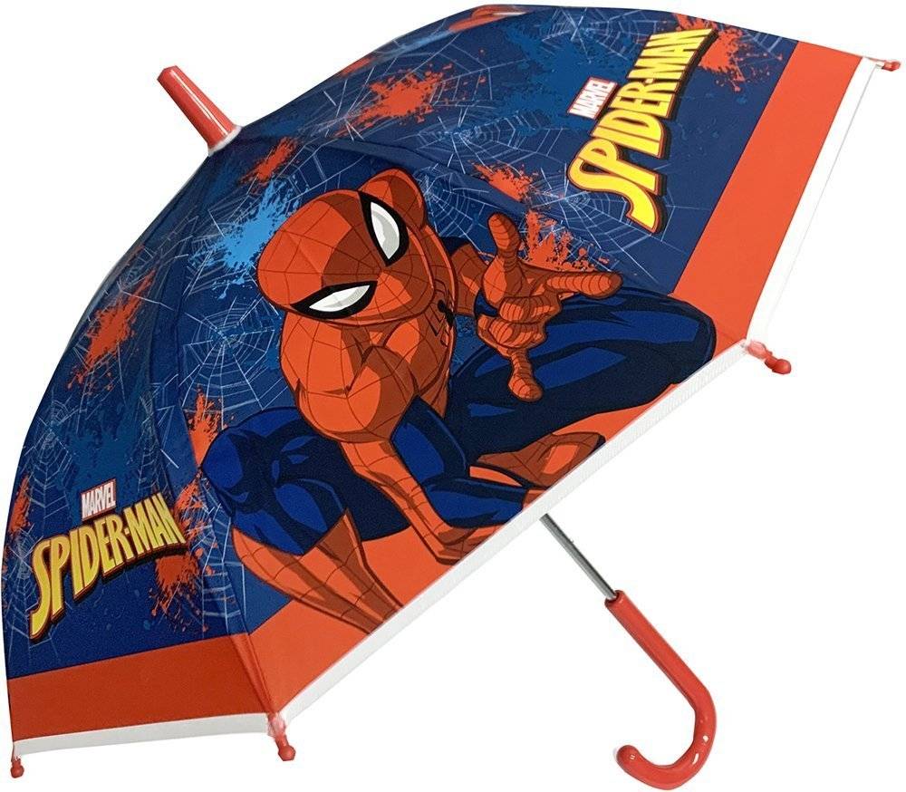 ΟΜΠΡΕΛΑ ΠΑΙΔΙΚΗ ΜΠΑΣΤΟΥΝΙ SPIDER-MAN NET ΚΟΚΚΙΝΗ