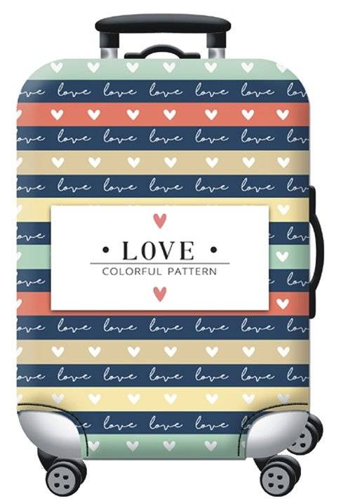 ΚΑΛΥΜΜΑ ΒΑΛΙΤΣΑΣ ΚΑΜΠΙΝΑΣ AMBER AM157-01 LOVE STRIPES AMBER