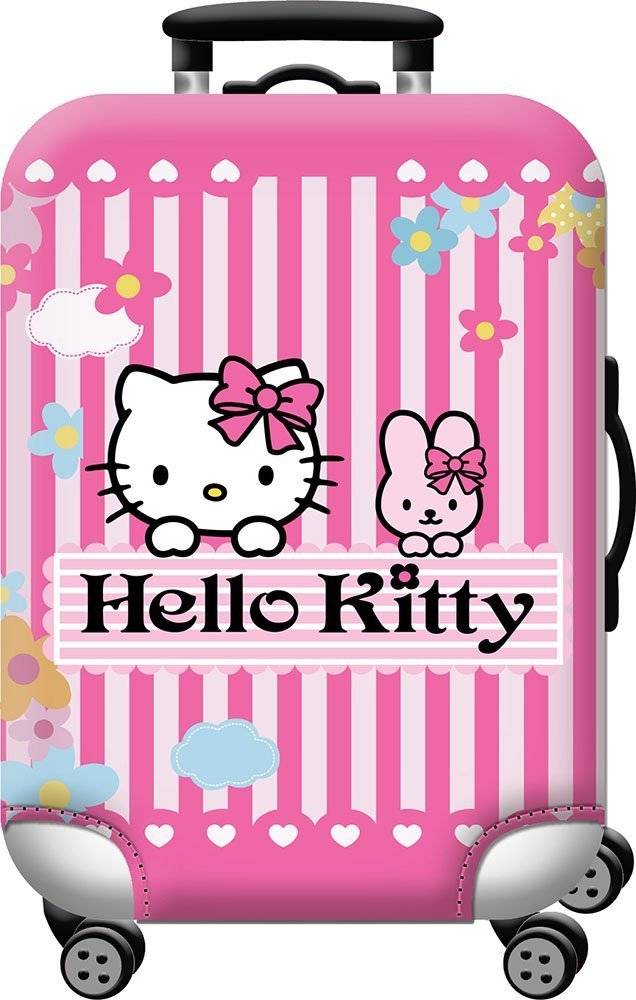 ΚΑΛΥΜΜΑ ΒΑΛΙΤΣΑΣ ΚΑΜΠΙΝΑΣ AMBER AM317-01 HELLO KITTY STRIPES AMBER