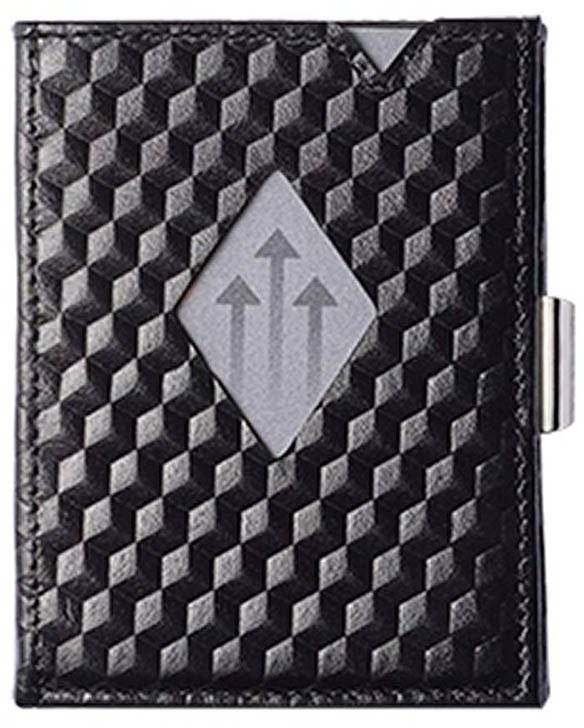 ΔΕΡΜΑΤΙΝΟ ΠΟΡΤΟΦΟΛΙ EXENTRI EXW341 ΜΑΥΡΟ ΚΥΒΟΣ RFID