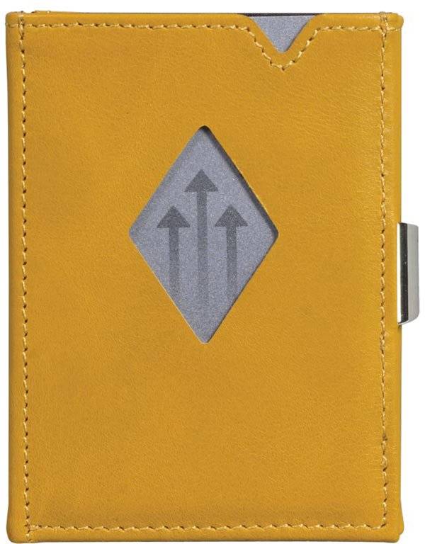 EXENTRI ΔΕΡΜΑΤΙΝΟ ΠΟΡΤΟΦΟΛΙ EXENTRI EXW314 ΚΙΤΡΙΝΟ RFID