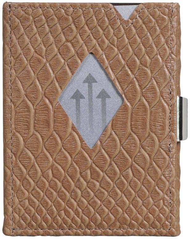 EXENTRI ΔΕΡΜΑΤΙΝΟ ΠΟΡΤΟΦΟΛΙ EXENTRI EXW335 ΜΠΕΖ ΚΟΜΠΡΑ RFID