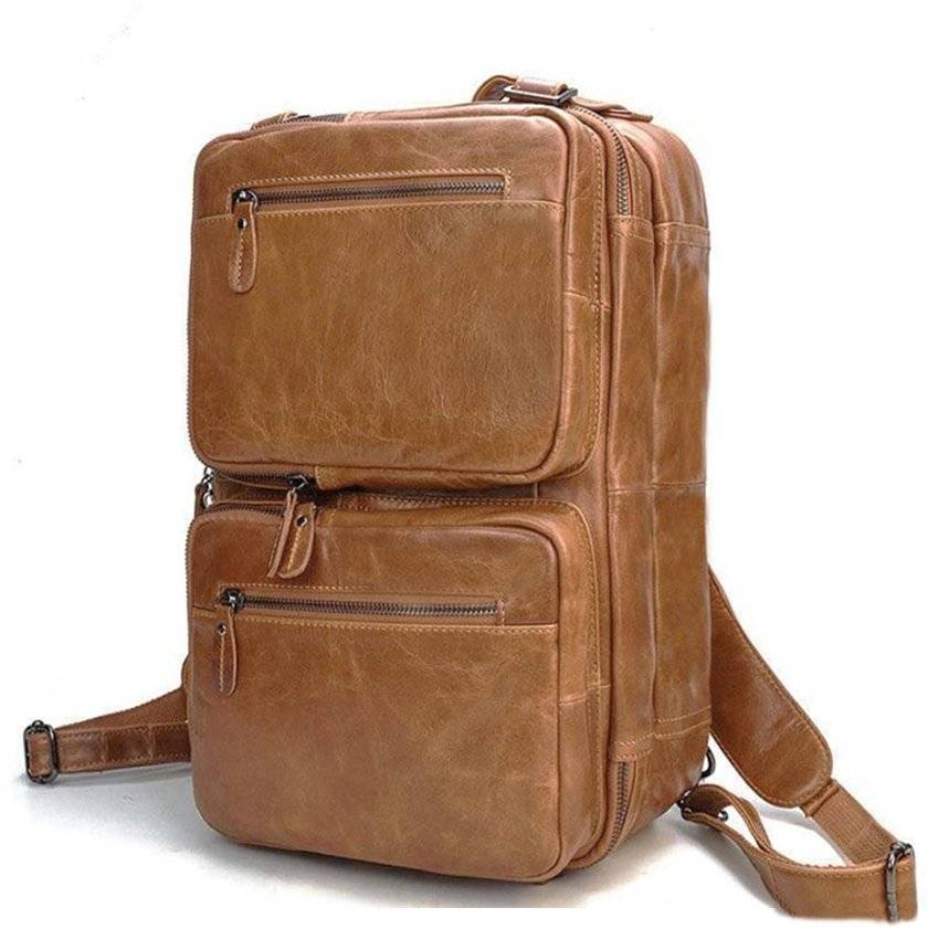 ΣΑΚΙΔΙΟ ΔΕΡΜΑΤΙΝΟ AMBER AM2016 ΚΑΦΕ