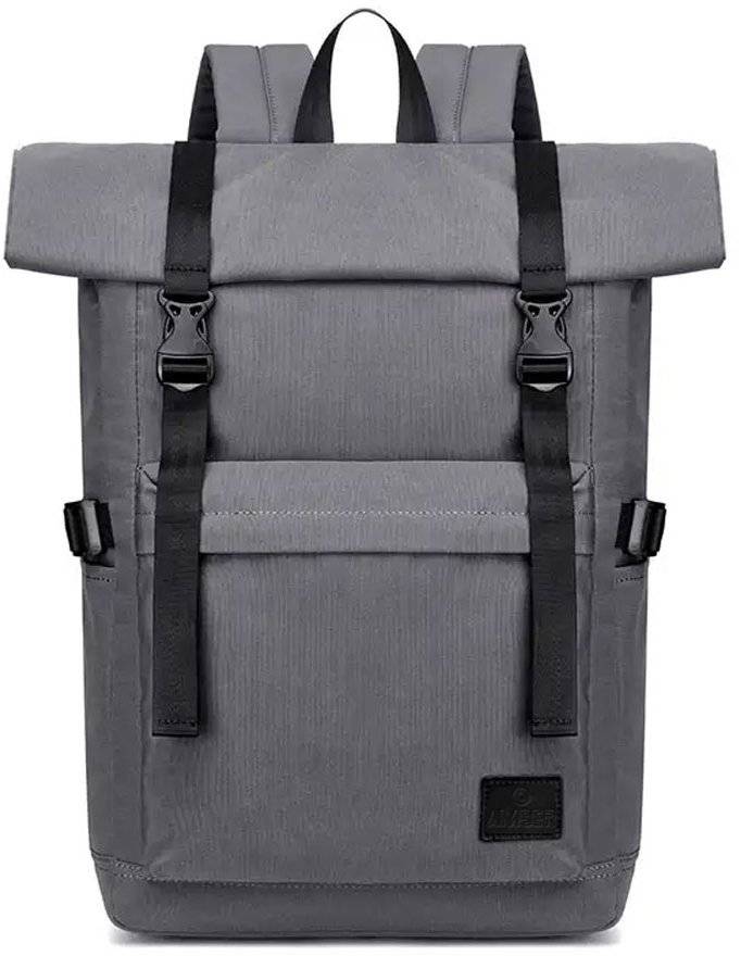 ΣΑΚΙΔΙΟ ΜΕ ΘΗΚΗ LAPTOP 15,6'' AMBER AM2017 ΓΚΡΙ