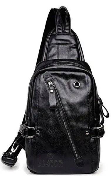 AMBER ΤΣΑΝΤΑΚΙ ΩΜΟΥ AMBER AM2023 ΜΑΥΡΟ