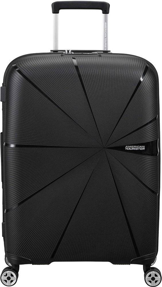 ΒΑΛΙΤΣΑ AMERICAN TOURISTER STARVIBE SPINNER EXP 67 BLACK AMERICAN TOURISTER