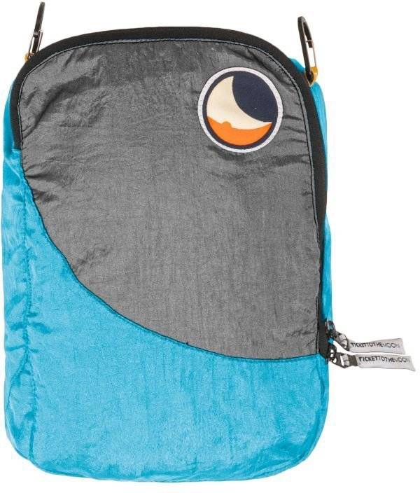 ΤΣΑΝΤΑ TICKETTOTHEMOON TRAVEL CUBE M AQUA/DARK GREY TICKET TO THE MOON