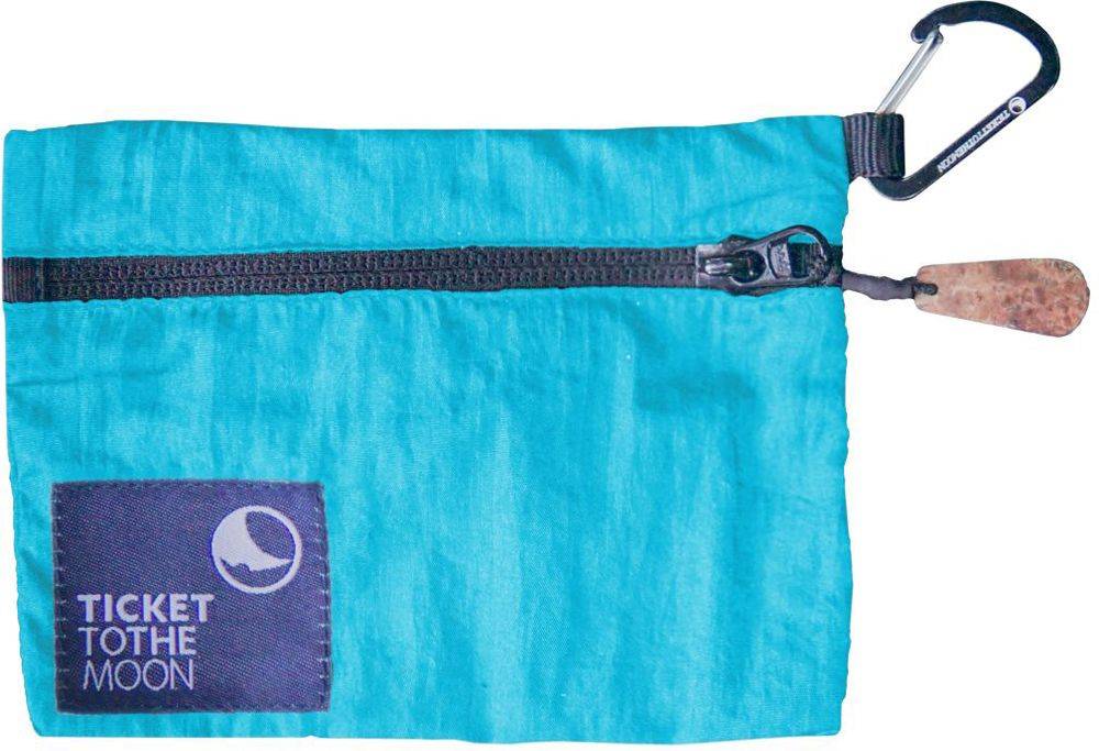 ΠΟΡΤΟΦΟΛΙ ΤΑΞΙΔΙΟΥ TICKETTOTHEMOON ΜΕ ΚΑΡΑΜΠΙΝΕΡ AQUA