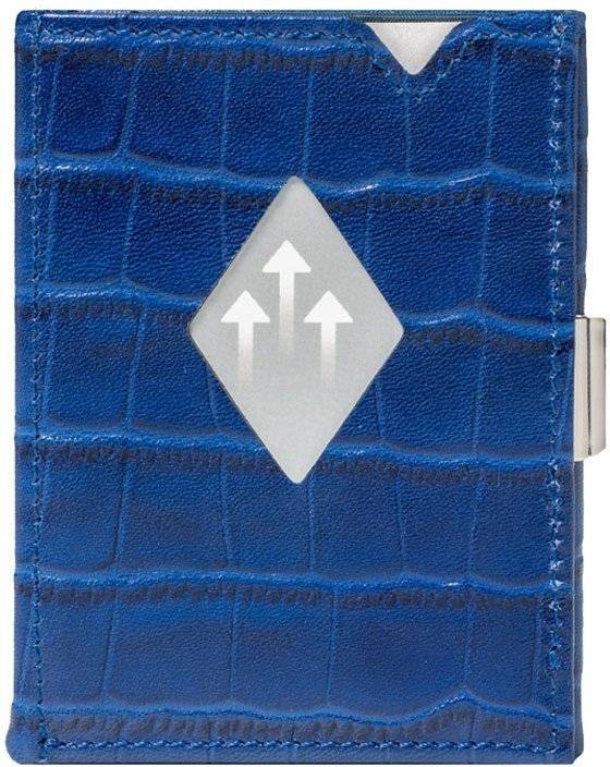 EXENTRI ΠΟΡΤΟΦΟΛΙ MULTI EXENTRI EXM505 ΣΚΟΥΡΟ ΜΠΛΕ ΚΡΟΚΟ RFID