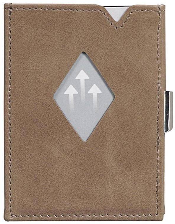 ΠΟΡΤΟΦΟΛΙ MULTI EXENTRI EXM509 ΣΚΟΥΡΟ ΜΠΕΖ RFID