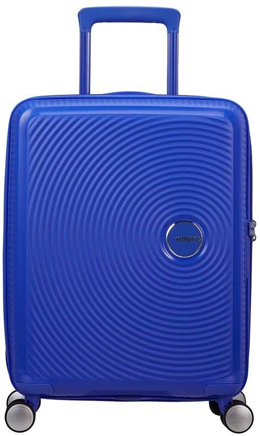 ΒΑΛΙΤΣΑ ΚΑΜΠΙΝΑΣ AMERICAN TOURISTER SOUNDBOX SPINNER EXP 55/20 COBALT BLUE AMERICAN TOURISTER
