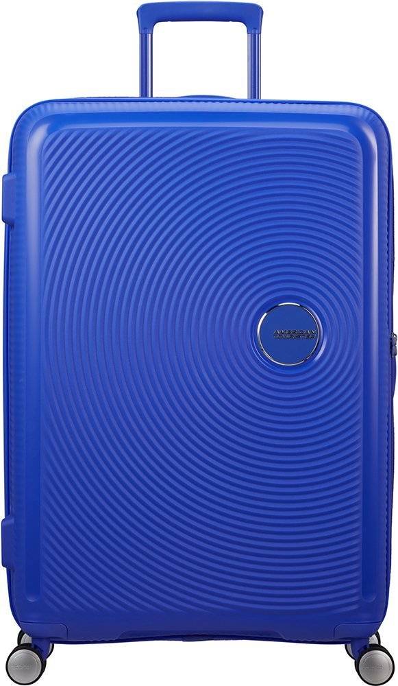 ΒΑΛΙΤΣΑ AMERICAN TOURISTER SOUNDBOX SPINNER EXP 77/28 COBALT BLUE