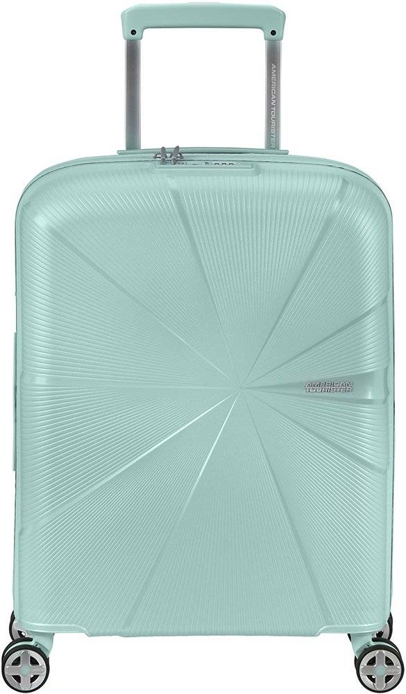 ΒΑΛΙΤΣΑ ΚΑΜΠΙΝΑΣ AMERICAN TOURISTER STARVIBE SPINNER EXP 55 METALLIC SURF BLUE