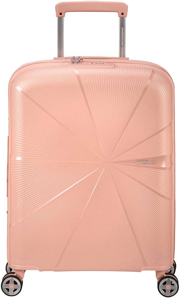 ΒΑΛΙΤΣΑ ΚΑΜΠΙΝΑΣ AMERICAN TOURISTER STARVIBE SPINNER EXP 55 METALLIC PEACH AMERICAN TOURISTER