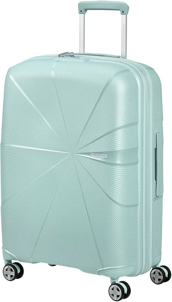 ΒΑΛΙΤΣΑ AMERICAN TOURISTER STARVIBE SPINNER EXP 67 METALLIC SURF BLUE AMERICAN TOURISTER