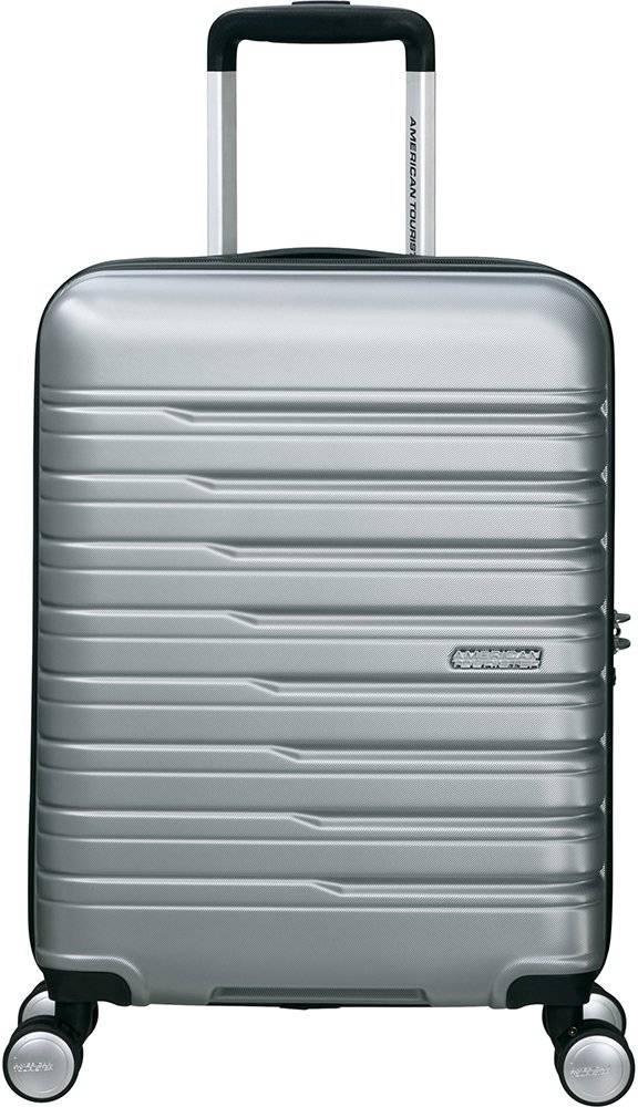 ΒΑΛΙΤΣΑ ΚΑΜΠΙΝΑΣ AMERICAN TOURISTER FLASHLINE SPINNER 55/20 SKY SILVER