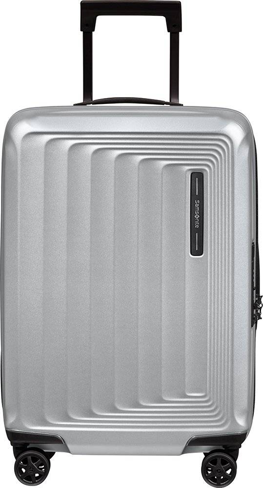 ΒΑΛΙΤΣΑ ΚΑΜΠΙΝΑΣ SAMSONITE NUON SPINNER EXP 55/20 MATT SILVER SAMSONITE