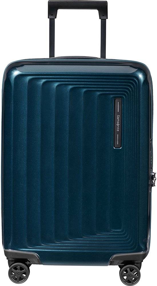 ΒΑΛΙΤΣΑ ΚΑΜΠΙΝΑΣ SAMSONITE NUON SPINNER EXP 55/20 METALLIC DARK BLUE
