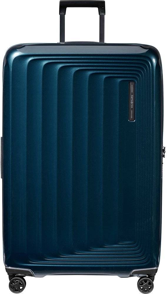 ΒΑΛΙΤΣΑ SAMSONITE NUON SPINNER EXP 81/30 METALLIC DARK BLUE SAMSONITE