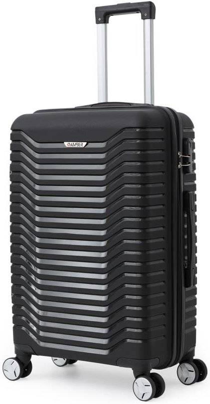 ΒΑΛΙΤΣΑ ΜΕΓΑΛΗ AMBER AM1008/70 SPINNER ΜΑΥΡΟ AMBER