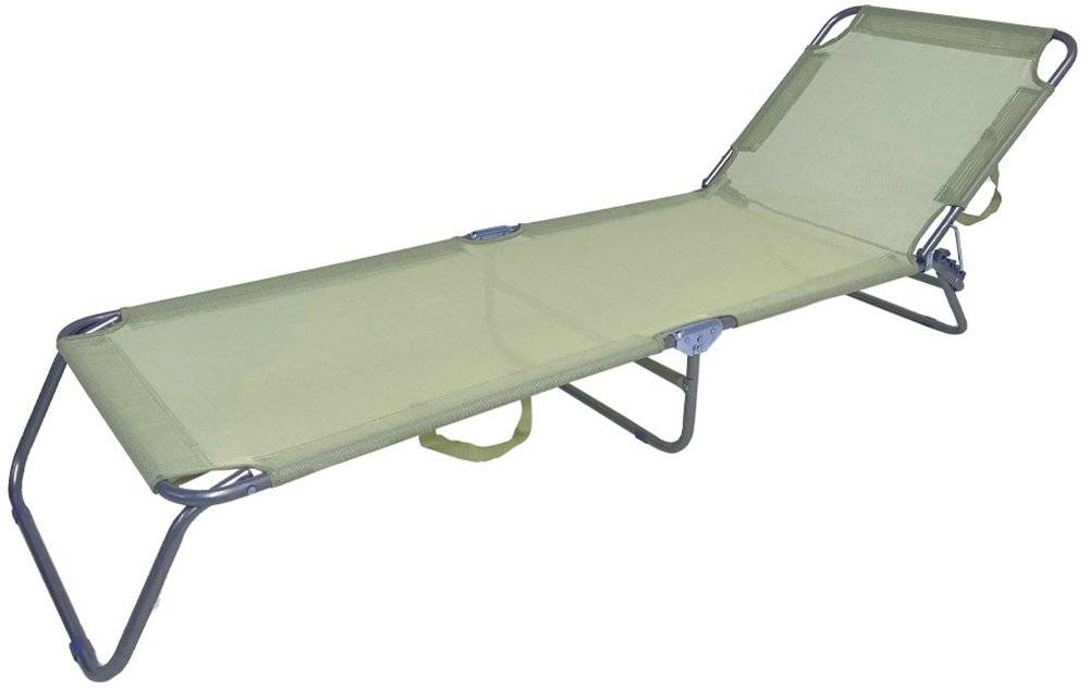 ΞΑΠΛΩΣΤΡΑ SUMMER CLUB ΜΕΤΑΛΛΙΚΗ Φ22ΜΜ 190Χ60Χ35CM ΕΚΡΟΥ SUMMER CLUB