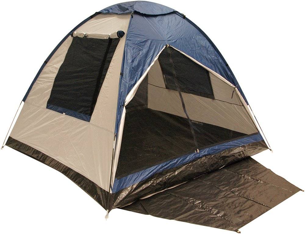 ΣΚΗΝΗ PONSA 4P ΜΟΝΟ ΠΑΝΙ (4 ΑΤΟΜΩΝ) ΜΠΛΕ/ΓΚΡΙ