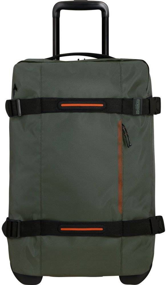 ΣΑΚ ΒΟΥΑΓΙΑΖ ΜΕ ΤΡΟΧΟΥΣ AMERICAN TOURISTER URBAN TRACK DUFFLE S DARK KHAKI