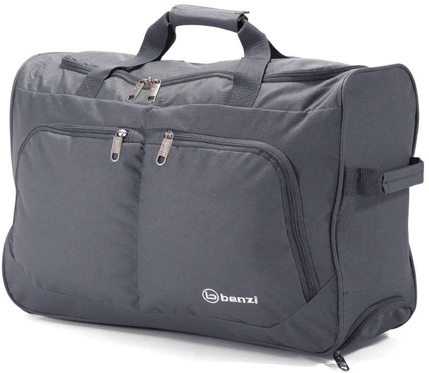 BENZI ΣΑΚ ΒΟΥΑΓΙΑΖ ΜΕ ΤΡΟΛΕΪ BENZI BZ5675 ΓΚΡΙ