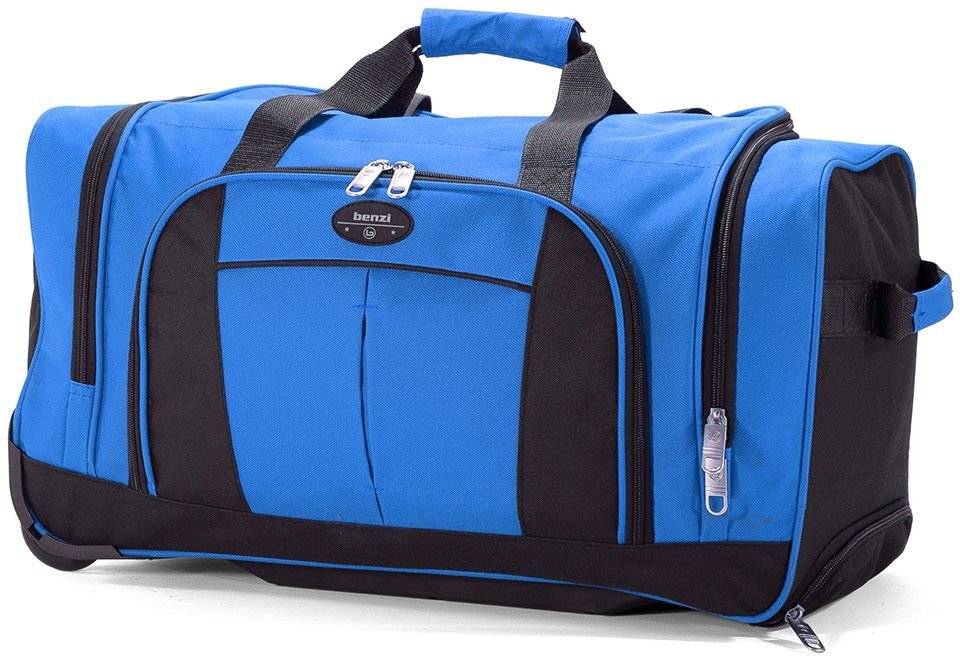 BENZI ΣΑΚ ΒΟΥΑΓΙΑΖ ΜΕ ΤΡΟΛΕΪ BENZI BZ5365 ΜΠΛΕ/ΜΑΥΡΟ