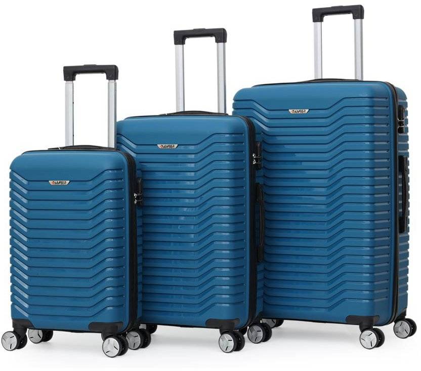 ΣΕΤ 3 ΒΑΛΙΤΣΕΣ AMBER ΑΜ1008/3 ΜΠΛΕ AMBER