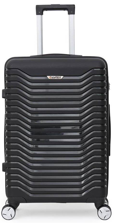 AMBER ΒΑΛΙΤΣΑ ΜΕΣΑΙΑ AMBER AM1008/60 ΜΑΥΡΟ