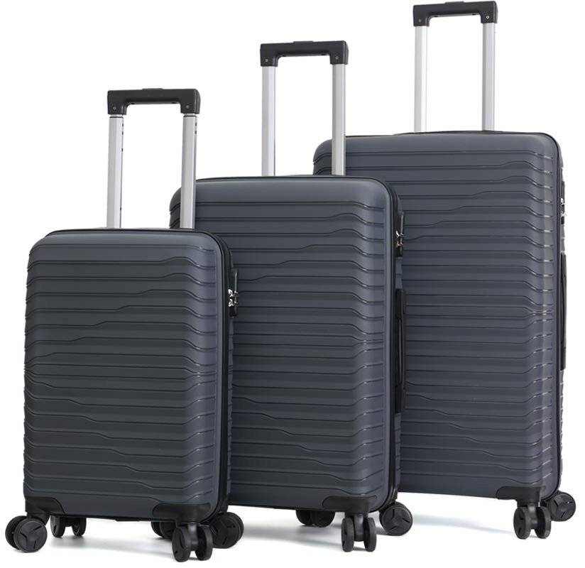 ΣΕΤ 3 ΒΑΛΙΤΣΕΣ AMBER AM1015/3 ΑΝΘΡΑΚΙ