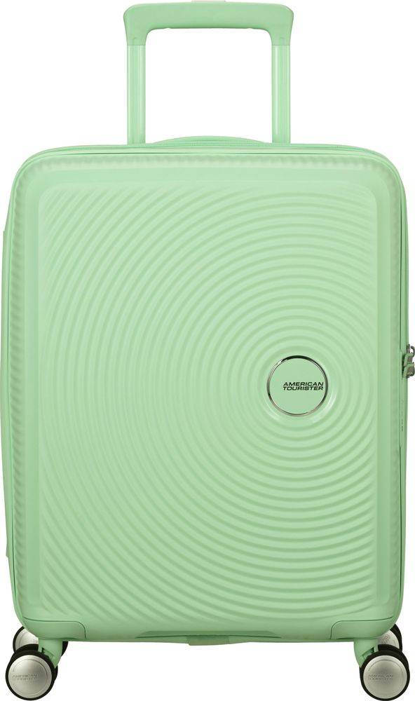 ΒΑΛΙΤΣΑ ΚΑΜΠΙΝΑΣ AMERICAN TOURISTER SOUNDBOX SPINNER EXP 55/20 PASTEL GREEN AMERICAN TOURISTER
