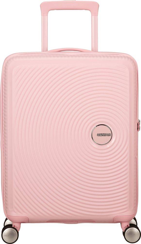 ΒΑΛΙΤΣΑ ΚΑΜΠΙΝΑΣ AMERICAN TOURISTER SOUNDBOX SPINNER EXP 55/20 PASTEL PINK AMERICAN TOURISTER