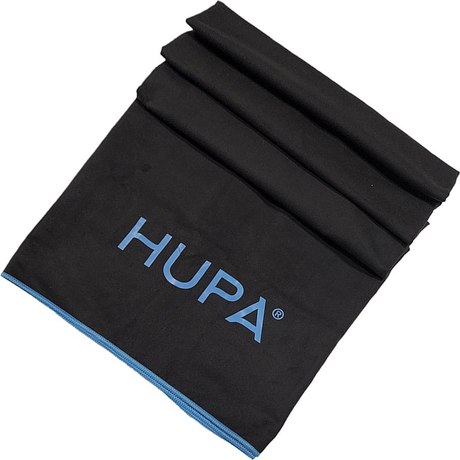 HUPA ΠΕΤΣΕΤΑ HUPA MACAW SUEDE TOWEL - CARRY BAG ΜΑΥΡΗ