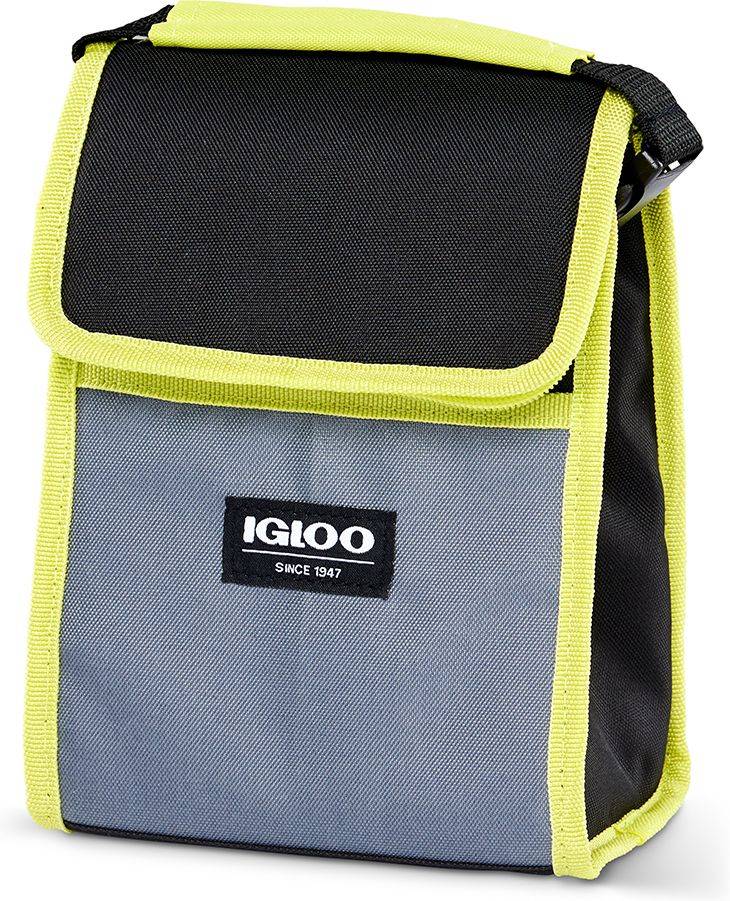 ΤΣΑΝΤΑ ΨΥΓΕΙΟ IGLOO LUNCH SACK ΓΚΡΙ/ΚΙΤΡΙΝΟ IGLOO