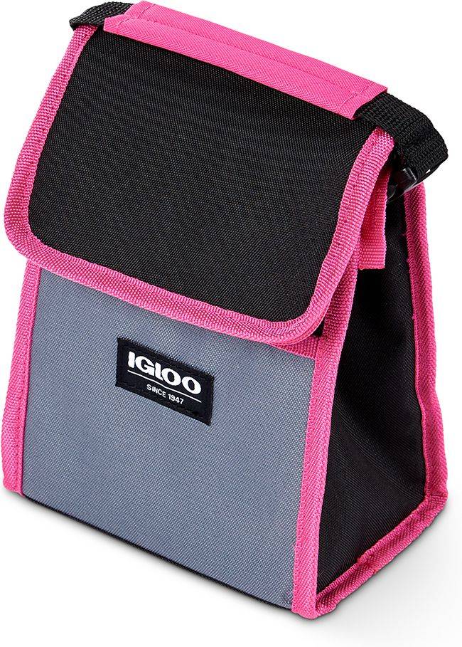 ΤΣΑΝΤΑ ΨΥΓΕΙΟ IGLOO LUNCH SACK ΓΚΡΙ/ΡΟΖ IGLOO