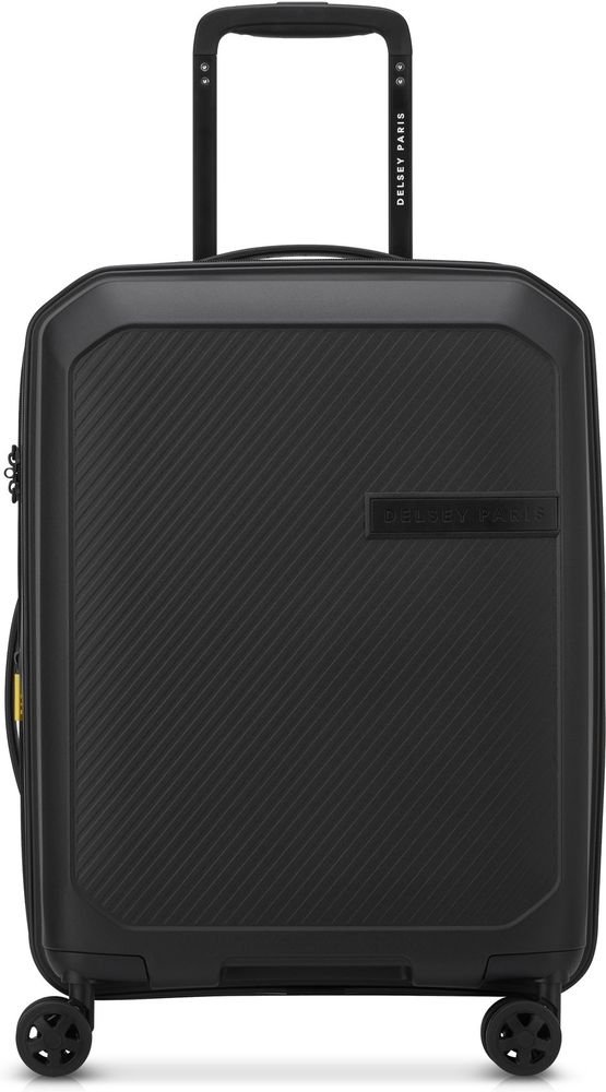 DELSEY ΒΑΛΙΤΣΑ ΚΑΜΠΙΝΑΣ DELSEY ANVERS SLIM EXP BLACK (55 Χ 40 Χ 20 CM)