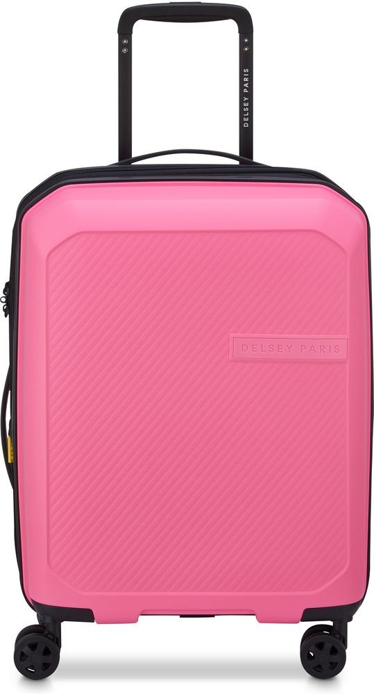 DELSEY ΒΑΛΙΤΣΑ ΚΑΜΠΙΝΑΣ DELSEY ANVERS SLIM EXP LIGHT PINK (55 Χ 40 Χ 20 CM)