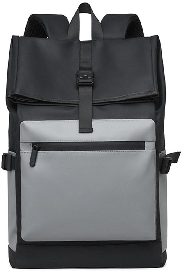 AMBER ΣΑΚΙΔΙΟ ΜΕ ΘΗΚΗ LAPTOP 15.6'' AMBER AM2045 ΜΑΥΡΟ/ΓΚΡΙ