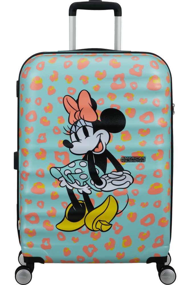 AMERICAN TOURISTER ΒΑΛΙΤΣΑ AMERICAN TOURISTER DISNEY WAVEBRAKER MEDIUM SPINNER 67/26 MINNIE PASTEL DOTS