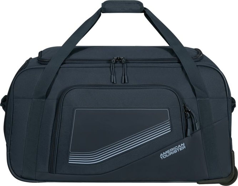 ΣΑΚ ΒΟΥΑΓΙΑΖ ΜΕ ΤΡΟΧΟΥΣ AMERICAN TOURISTER CITY RACER DUFFLE M NAVY