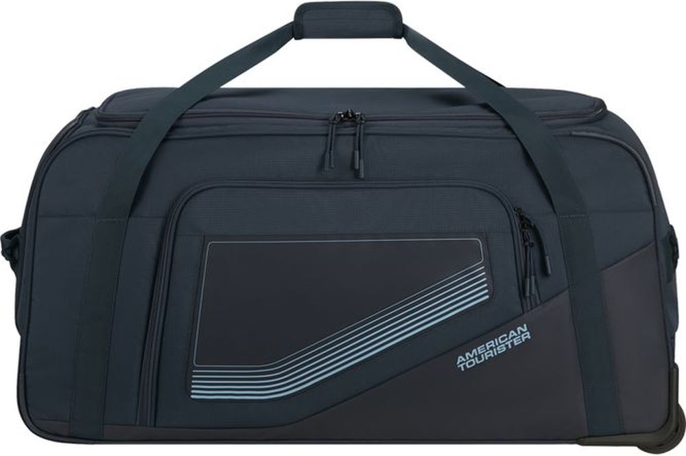 AMERICAN TOURISTER ΣΑΚ ΒΟΥΑΓΙΑΖ ΜΕ ΤΡΟΧΟΥΣ AMERICAN TOURISTER CITY RACER DUFFLE L NAVY