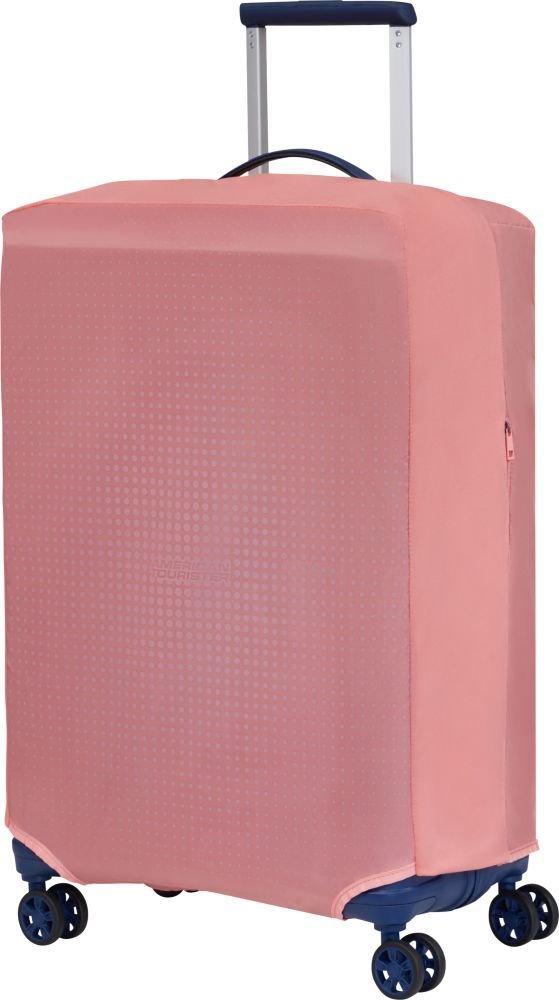 ΚΑΛΥΜΜΑ ΒΑΛΙΤΣΑΣ AMERICAN TOURISTER FOLDABLE LUGGAGE COVER M PINK/MAUVE