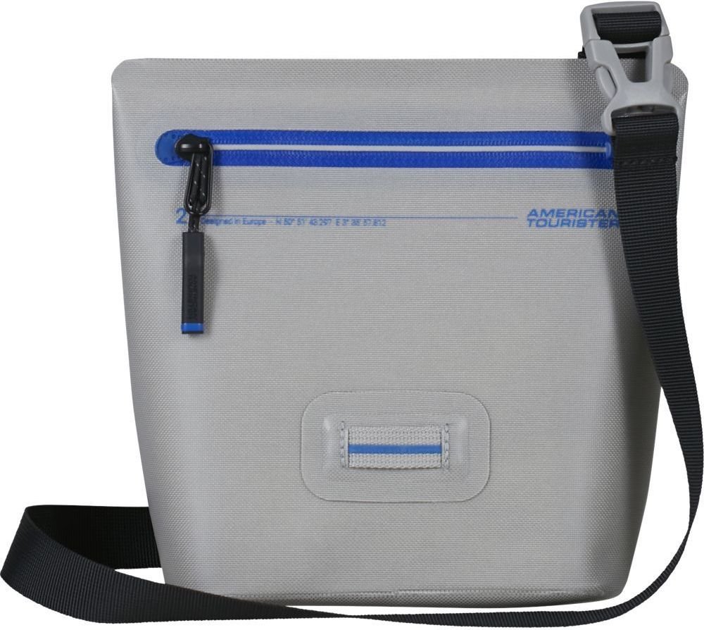 ΤΣΑΝΤΑΚΙ ΩΜΟΥ AMERICAN TOURISTER COLOURDRY SHOULDER BAG S GLACIAL SILVER