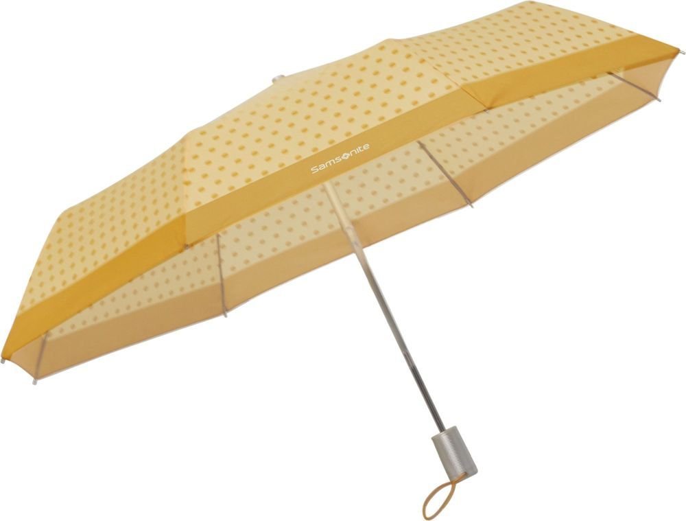 ΟΜΠΡΕΛΑ SAMSONITE ALU DROP S ΑΥΤΟΜΑΤΗ SAFE O/C YELLOW DOTS