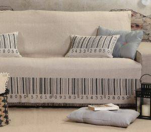   NEF-NEF BARCODE BEIGE (180X180CM)