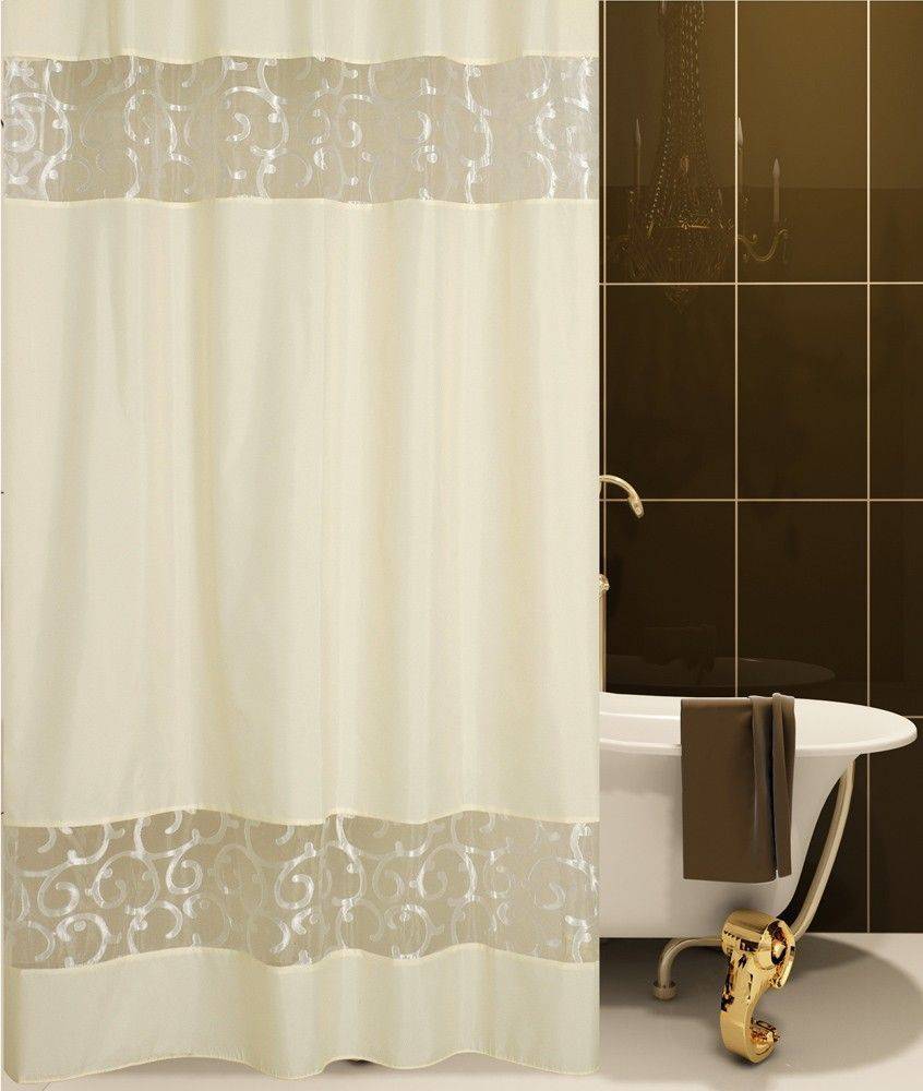 SAN LORENTZO ΚΟΥΡΤΙΝΑ ΜΠΑΝΙΟΥ SAN LORENTZO SC007 ΜΠΕΖ 180X180CM