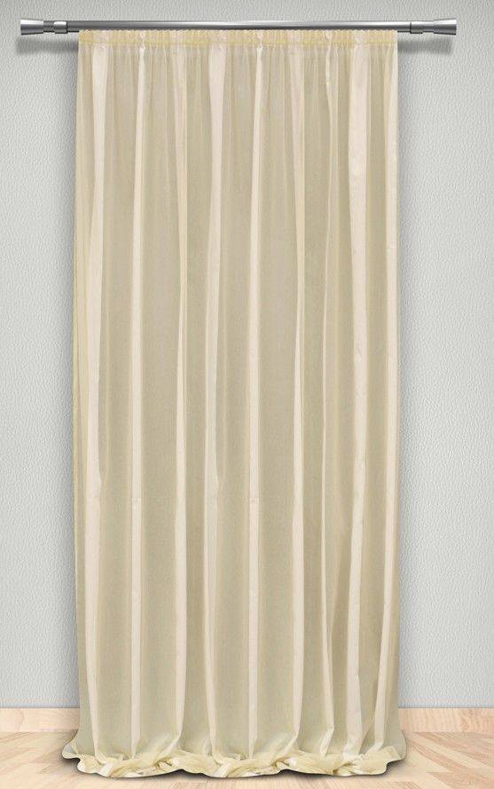 ΚΟΥΡΤΙΝΑ ΜΕ ΤΡΕΣΑ MAISON BLANCHE ΣΕΝΙΛ ΡΙΓΕ ΛΕΥΚΗ ΕΤΟΙΜΗ 145X290CM MAISON BLANCHE