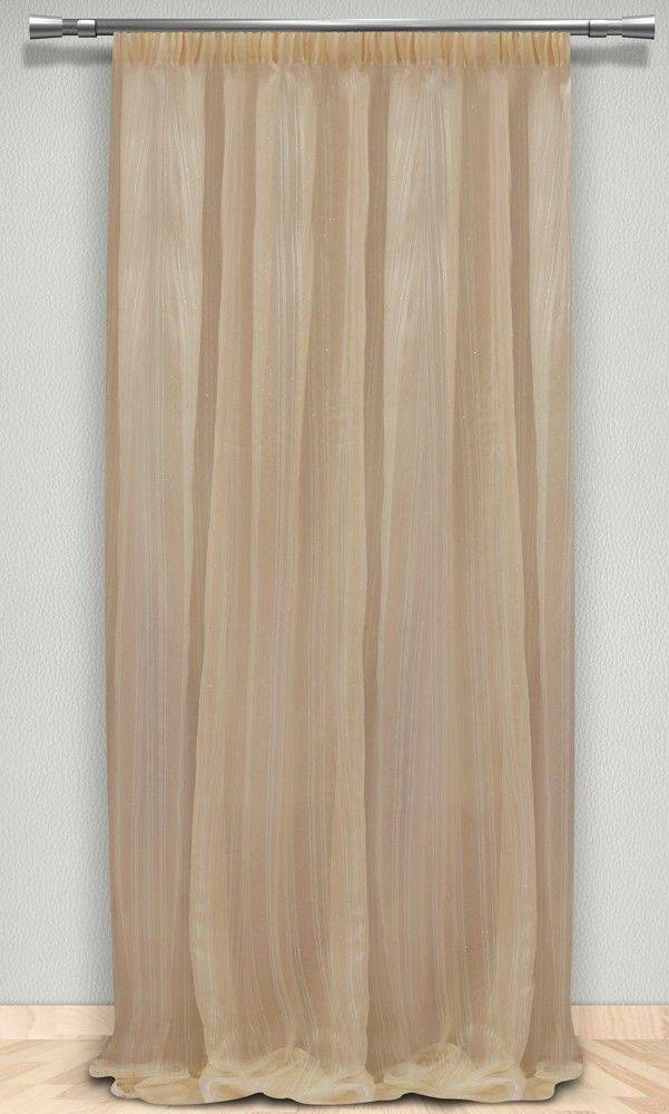 ΚΟΥΡΤΙΝΑ ΜΕ ΤΡΕΣΑ MAISON BLANCHE ΟΡΓΑΝΤΖΑ ΡΙΓΑ ΣΟΜΟΝ ΕΤΟΙΜΗ 145X300CM MAISON BLANCHE